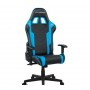 Кресло игровое Dxracer Prince series GC-P132-NB-F2-NVF черное с синим